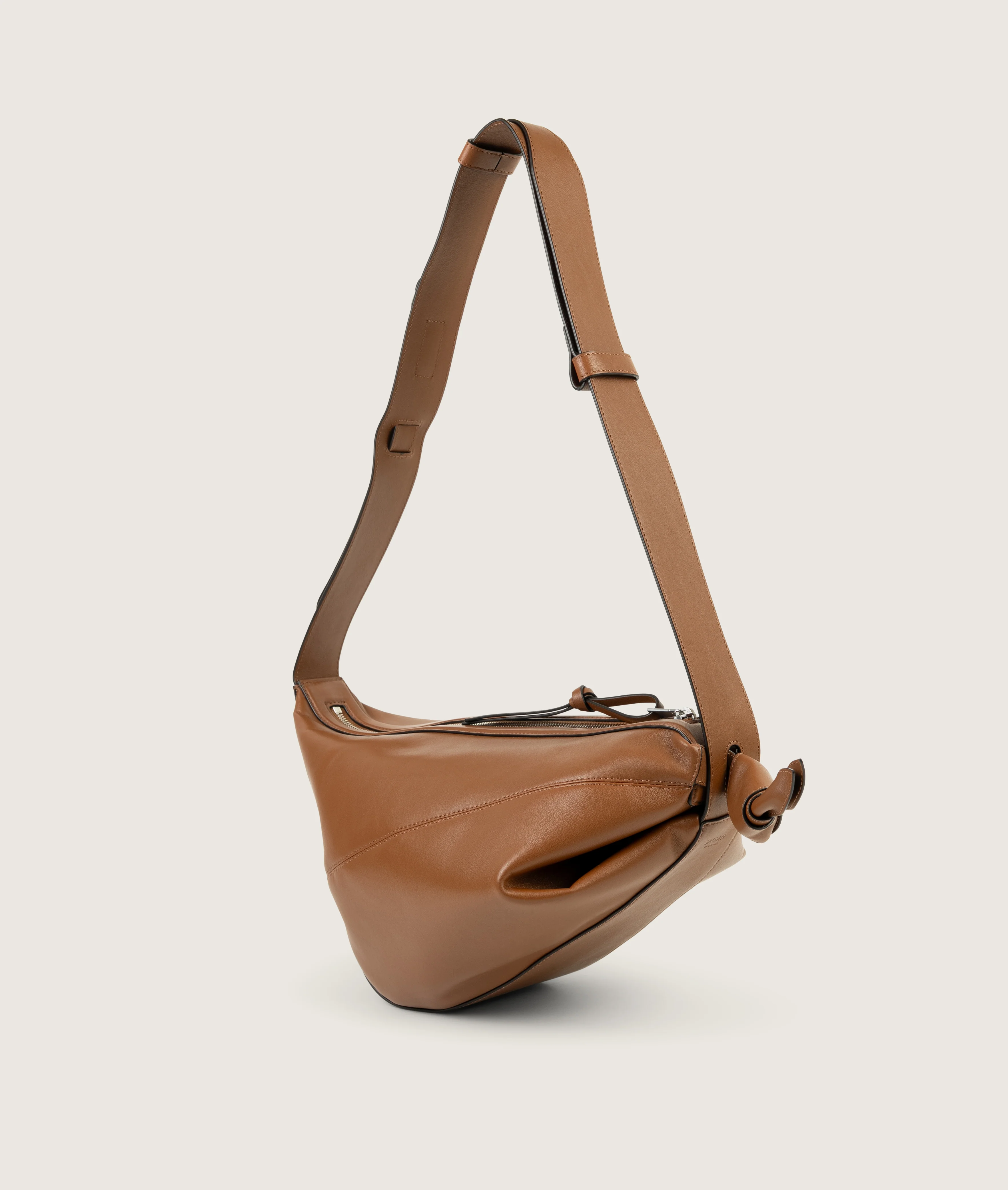 Furoshiki Crossbody Bag M Caramello - Image 3