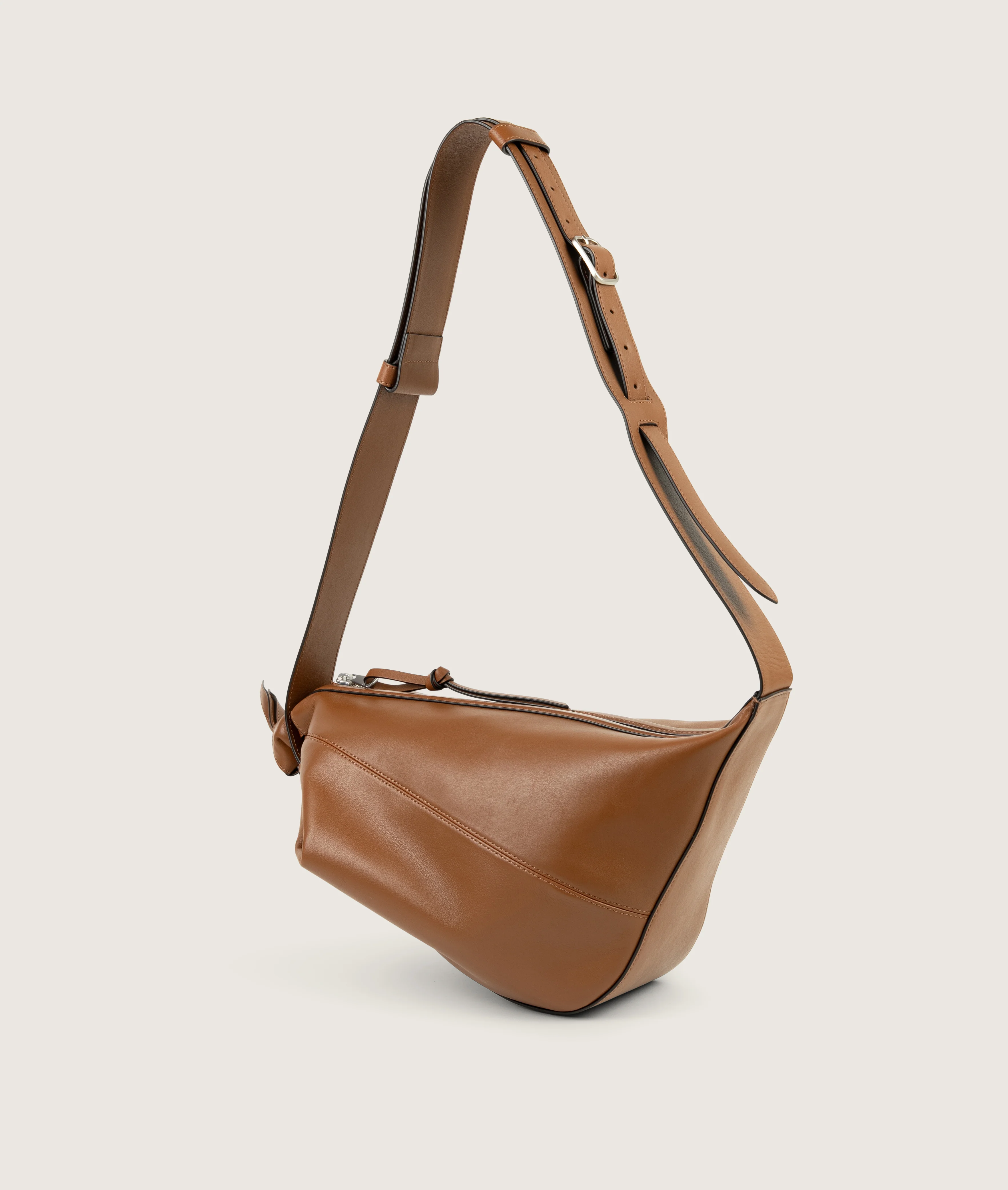 Furoshiki Crossbody Bag M Caramello - Image 4