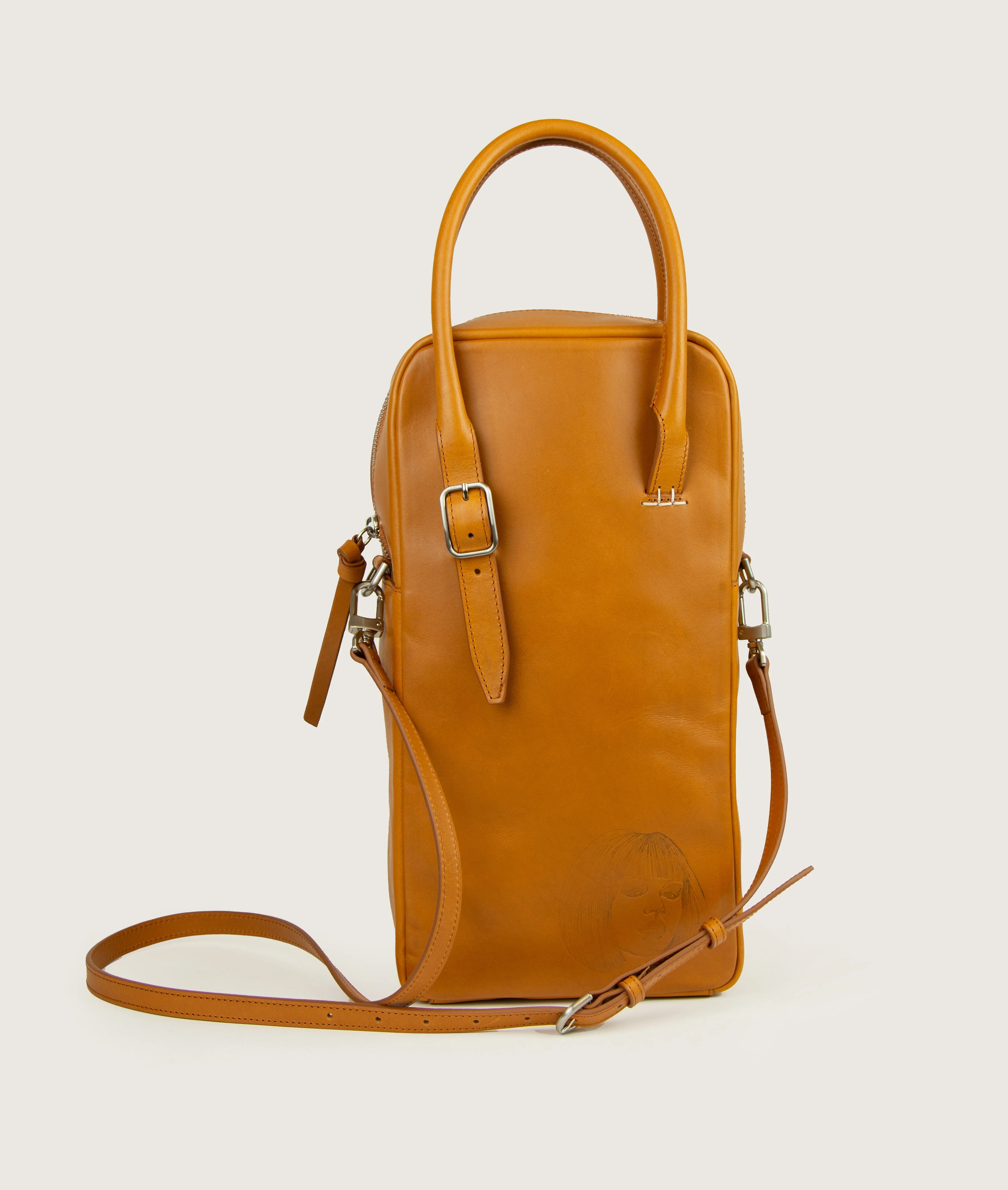 GUT OGGAU x SAGAN Vienna bag orange - Image 3
