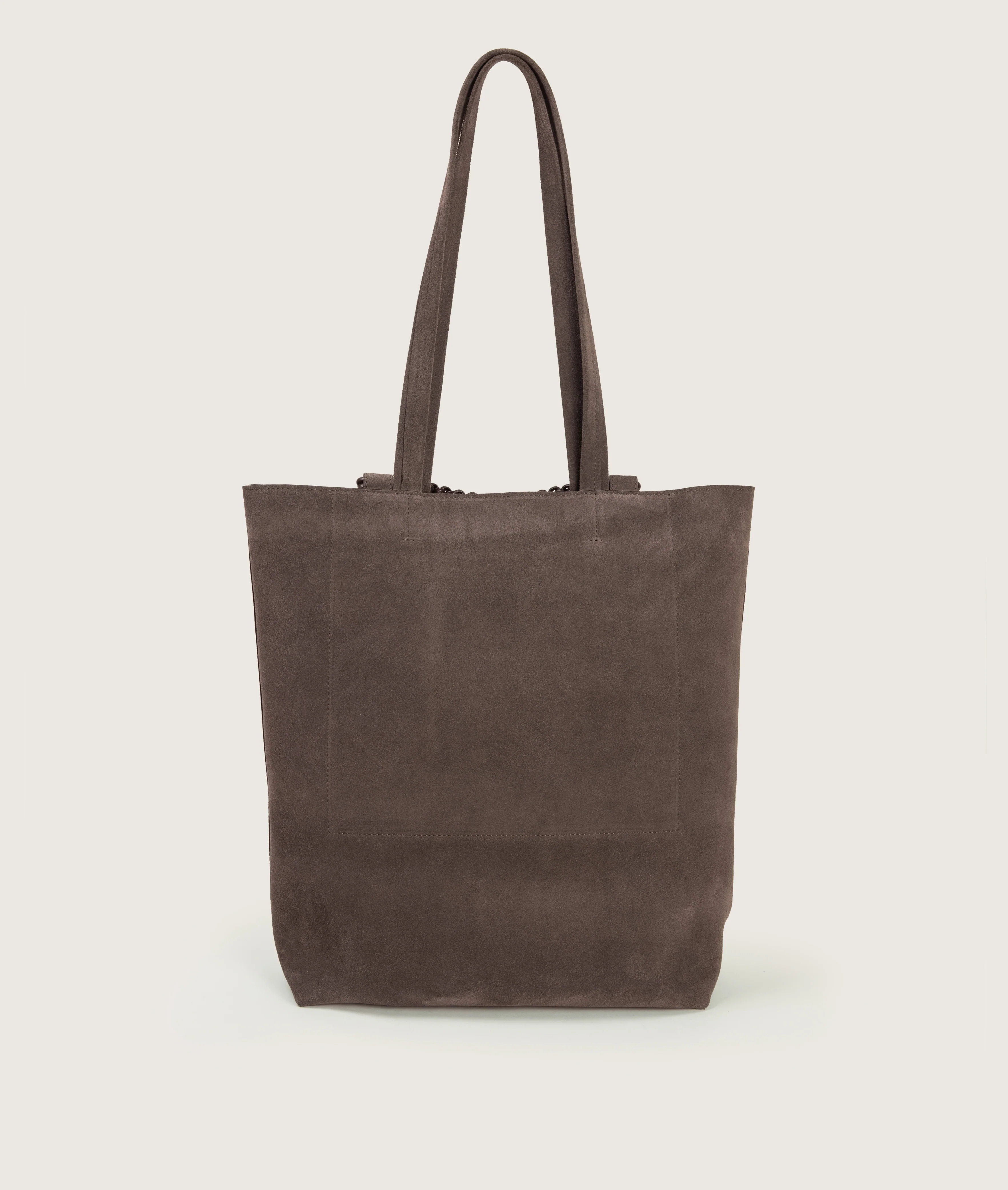 Pazar Book Tote Suede Cacao - Image 3