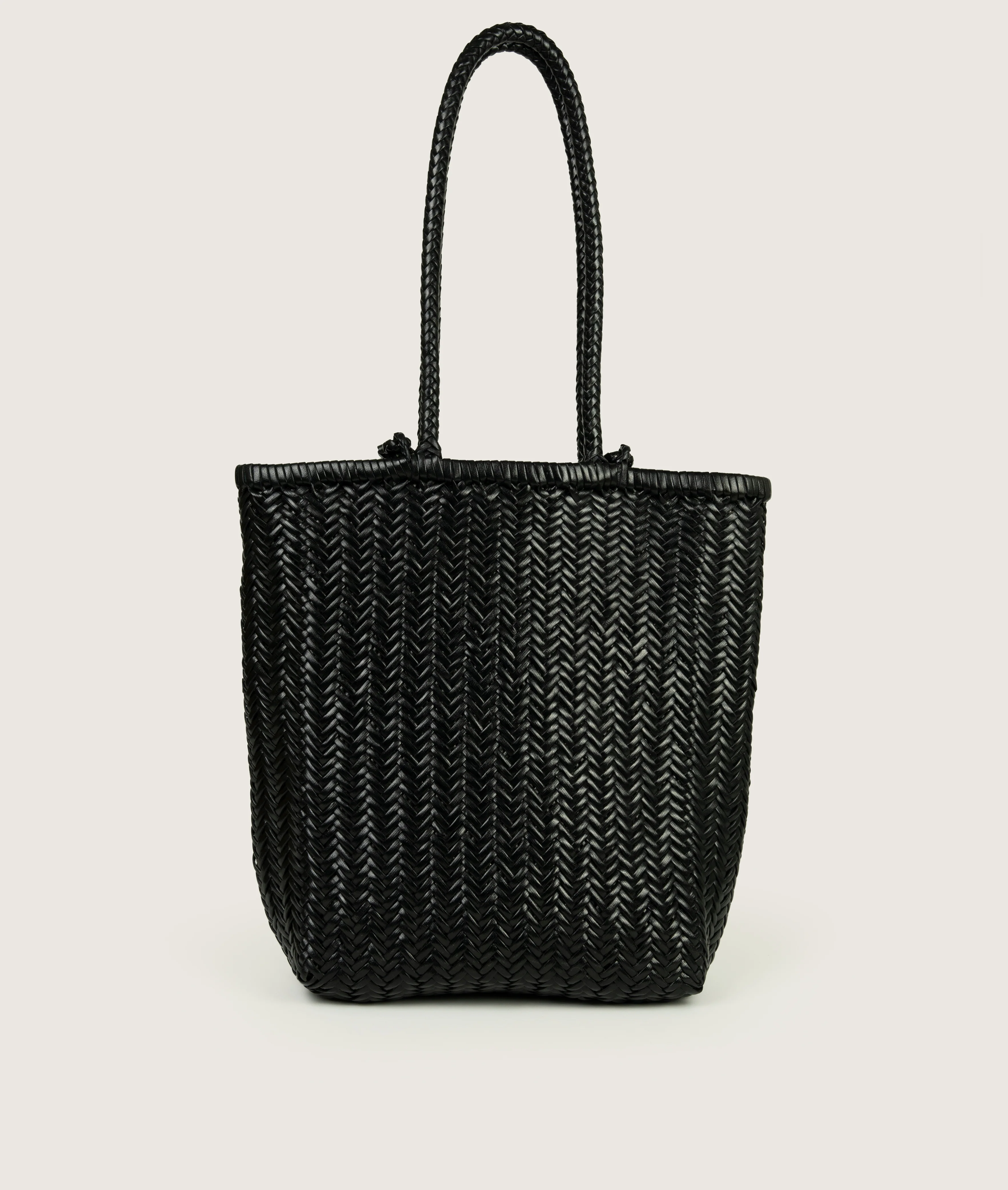 Pazar Book Tote Handwoven Black - Image 4