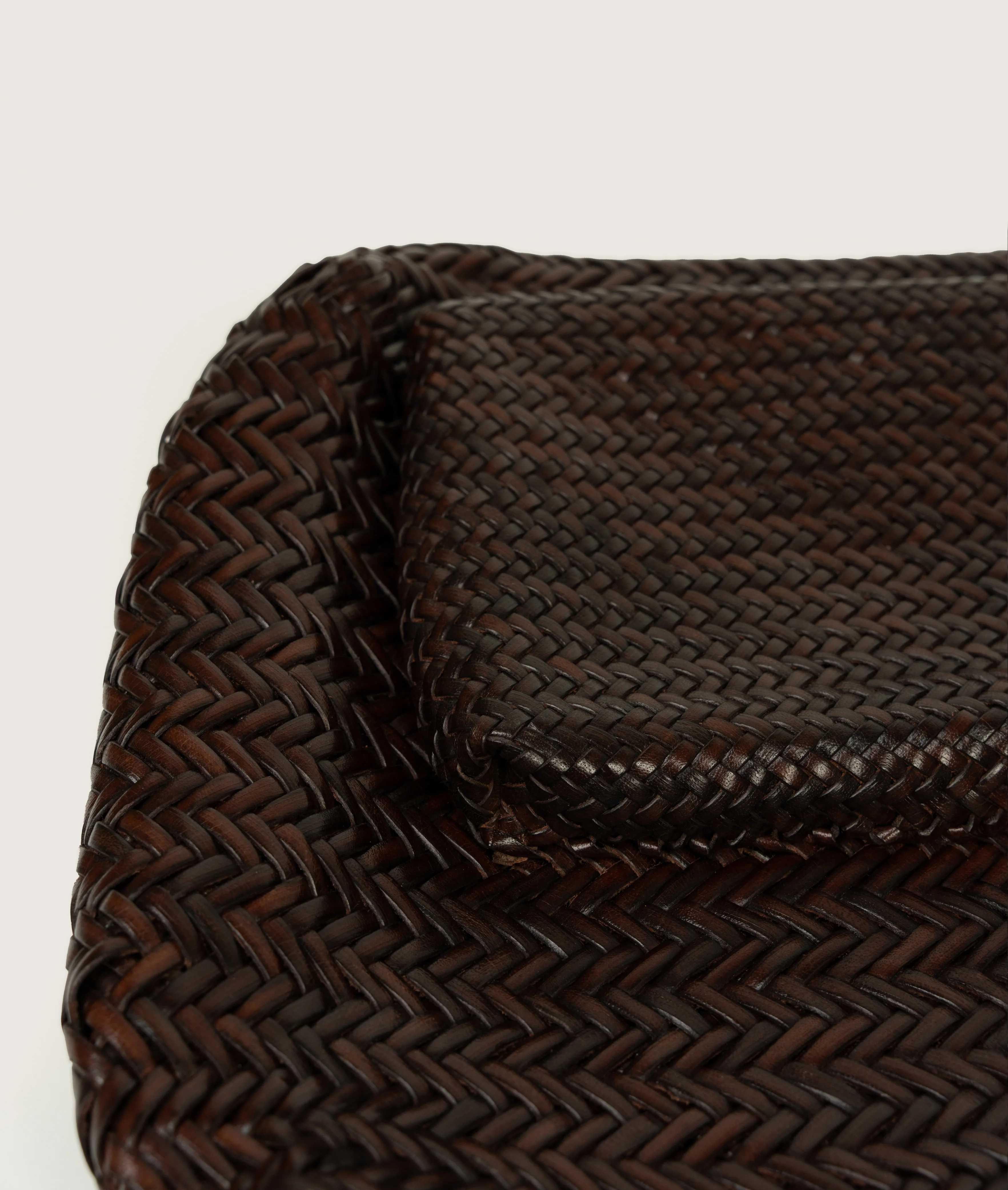 Pazar Book Tote Handwoven Brown - Image 3