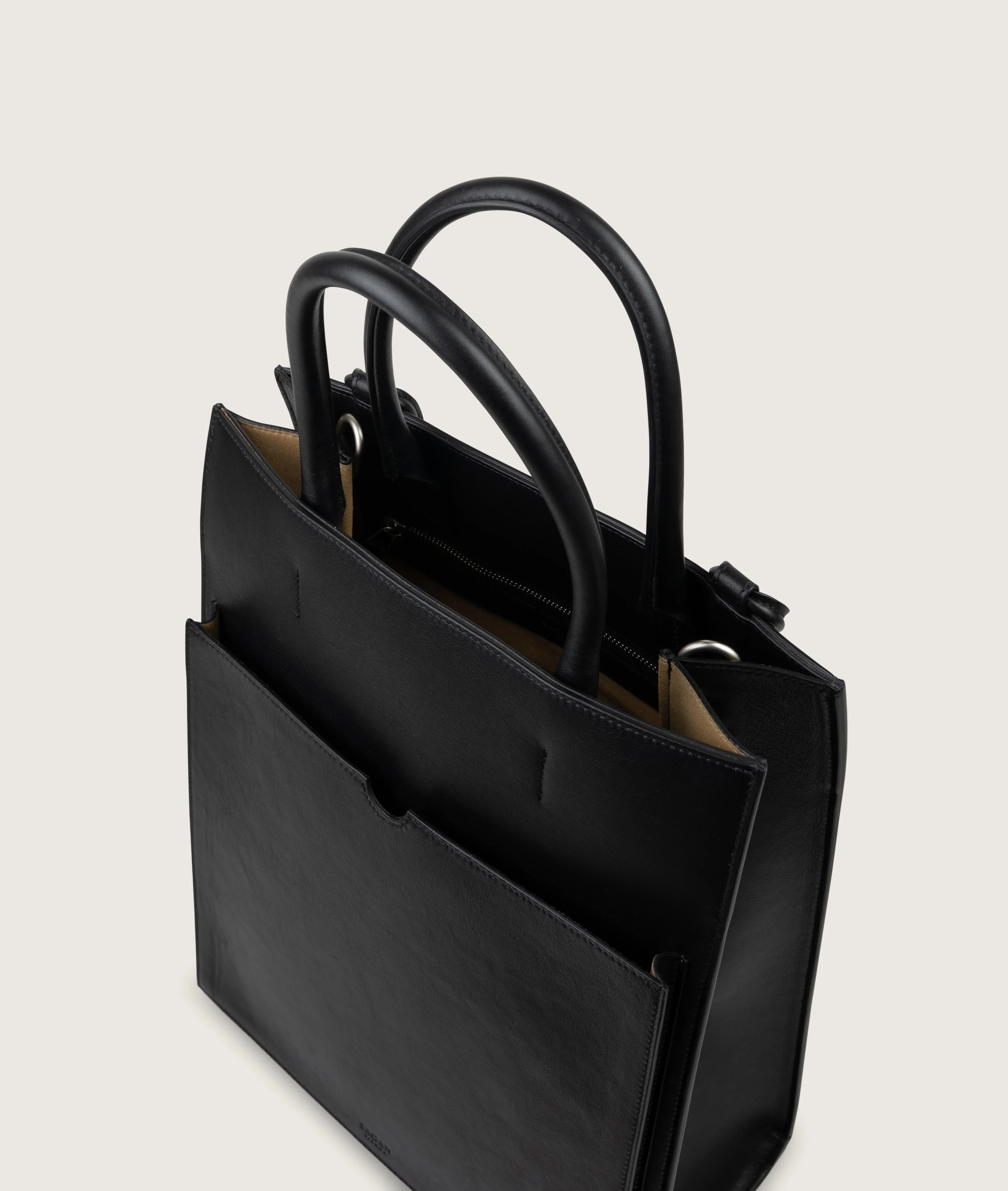 Pazar Magazine Tote Black - Image 7