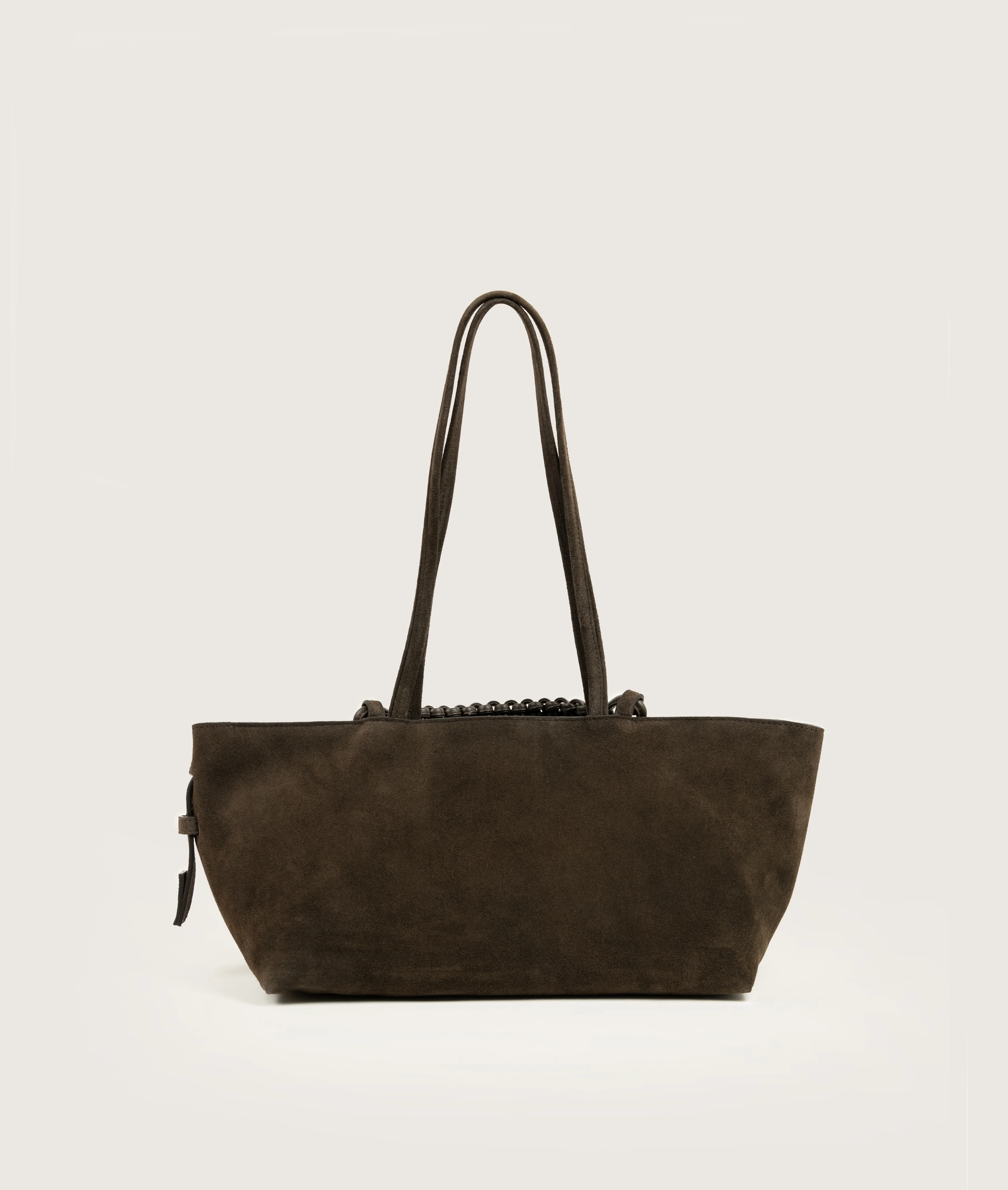 Pazar Tote Boat Suede Cacao - Image 3