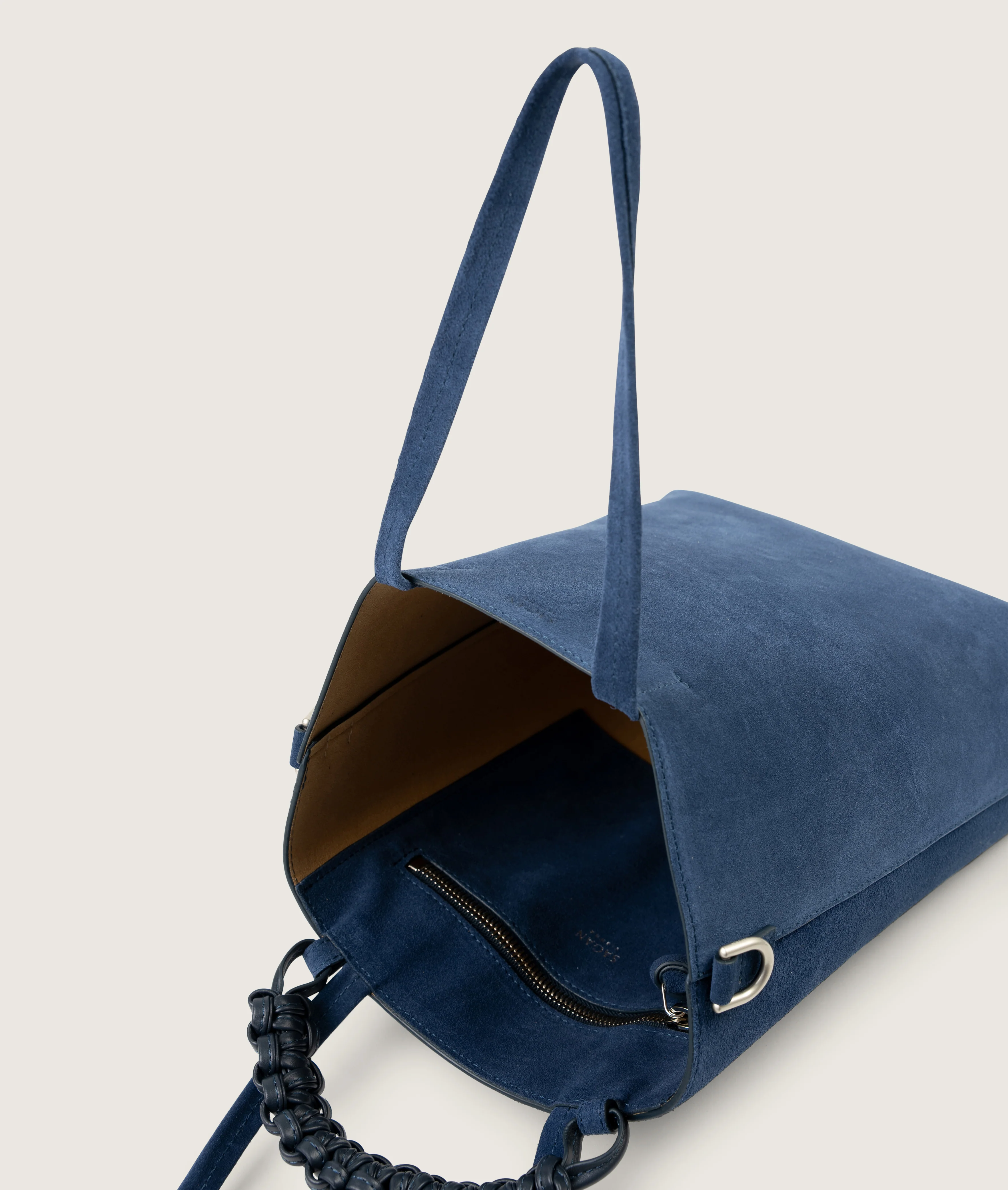 Pazar Tote Nano Suede Denim - Image 3