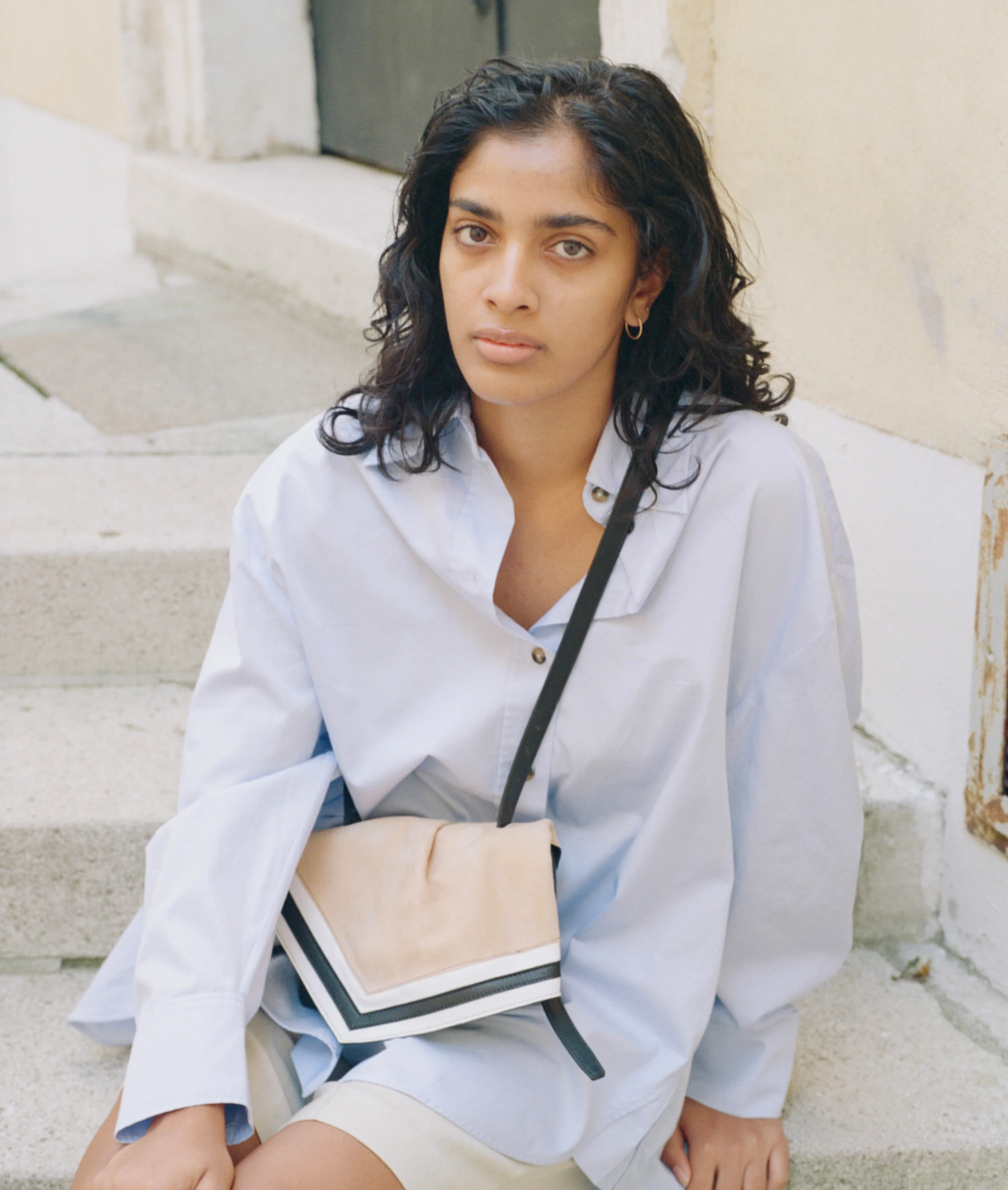 Scarf crossbody S tricolor - Image 3