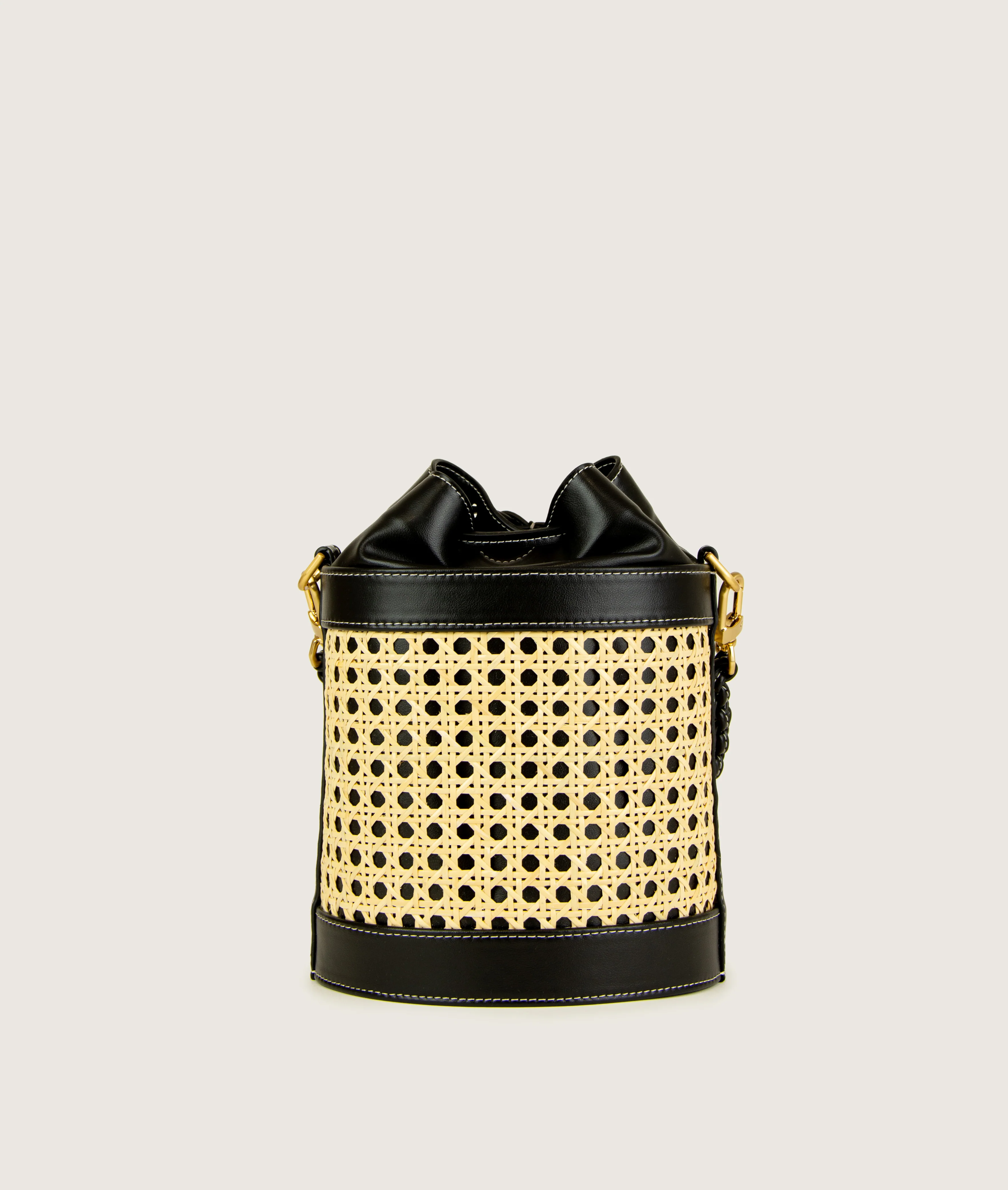 Vienna Bucket S Black GRAPE LEATHER - Image 5